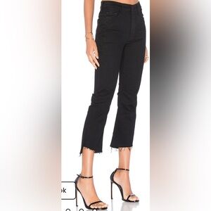 MOTHER Crop Step Fray Jeans 24